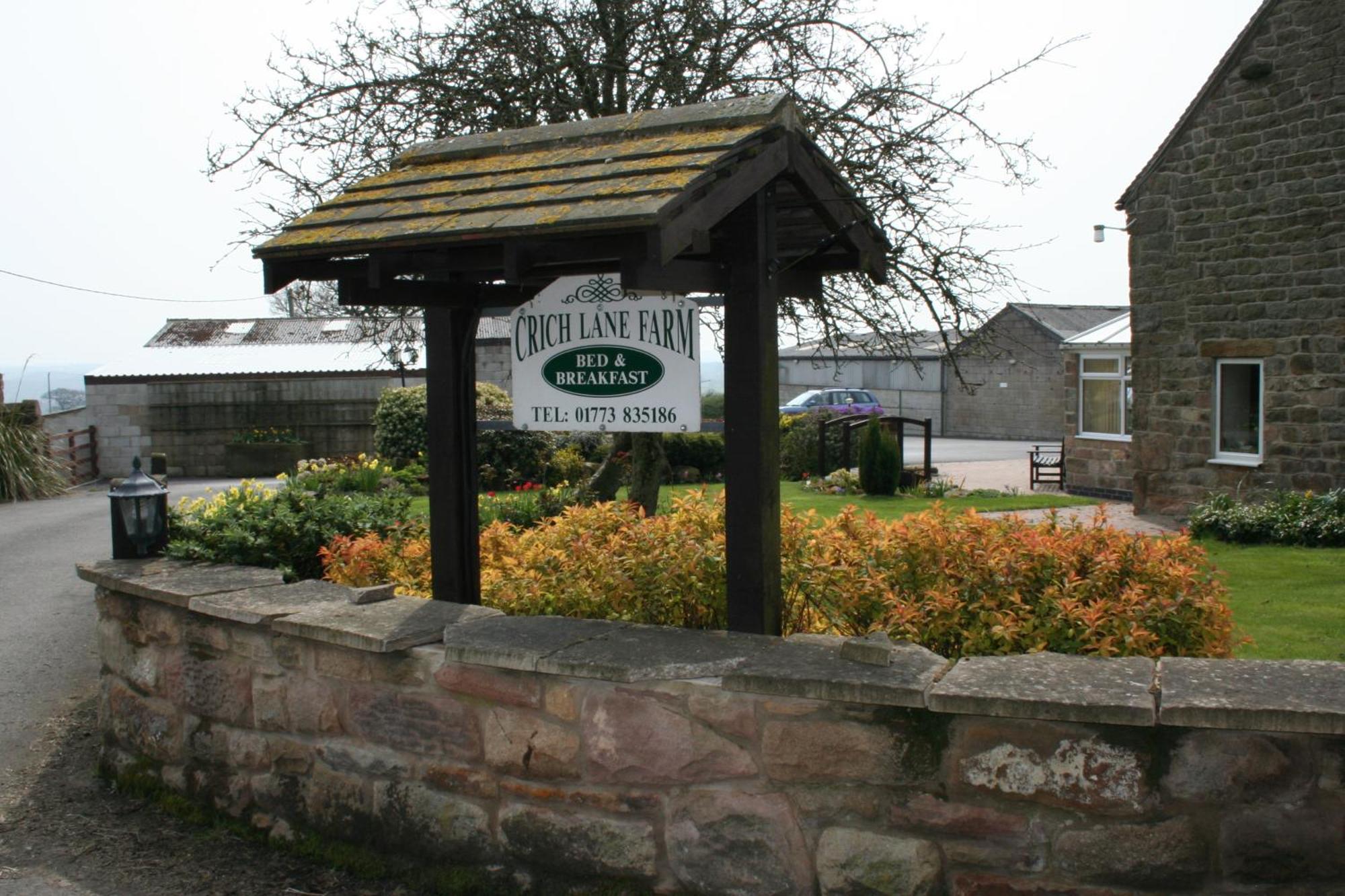 Crich Lane Farm Bed and Breakfast Alfreton Buitenkant foto